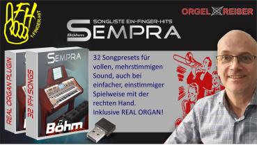 REAL ORGAN Multi-Solochord Sound-Plugin & 1-Finger-Hits
