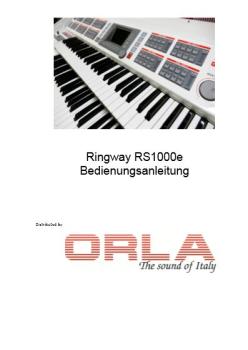 Anleitung Ringway RS1000E